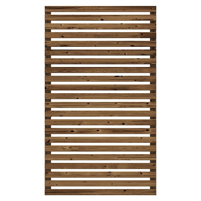 Plus Sichtschutzelement Tokyo Thermowood (B x H: 83 x 140 cm, Braun) | BAUHAUS