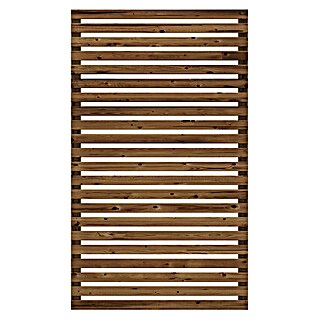 Plus Sichtschutzelement Tokyo Thermowood (B x H: 83 x 140 cm, Braun)