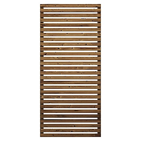 Plus U-Profil Tokyo Thermowood (B x H: 83 x 180 cm, Braun)