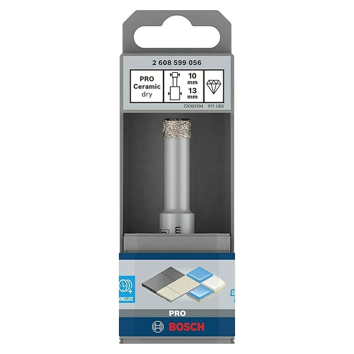 Bosch Professional Diamantboor voor droog boren PRO Ceramic Dry (Boordiameter: 10 mm) | BAUHAUS