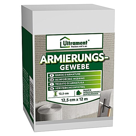 Ultrament Armierungsgewebe (12 m x 12,5 cm)