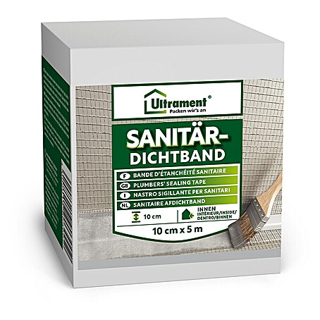 Ultrament Sanitärdichtband (Geeignet für: Do IT Bauplatten, 5 m x 10 cm)