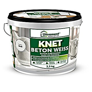 Ultrament Beton-Knetmasse Knet Beton Weiss