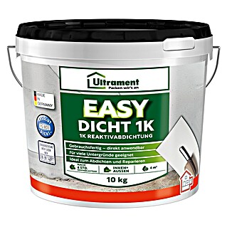 Ultrament Reaktivabdichtung Easy Dicht (10 kg, 1-komponentig, Bitumenfrei)