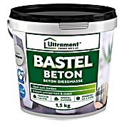 Ultrament Beton-Gießmasse Bastel Beton (Hellgrau, 1,5 kg) | BAUHAUS