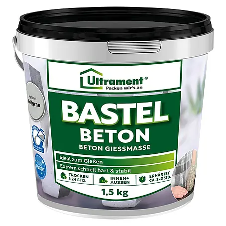 Ultrament  Beton-Gießmasse Bastel Beton
