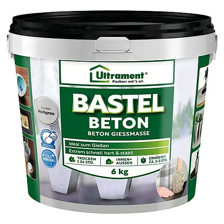 Ultrament  Beton-Gießmasse Bastel Beton