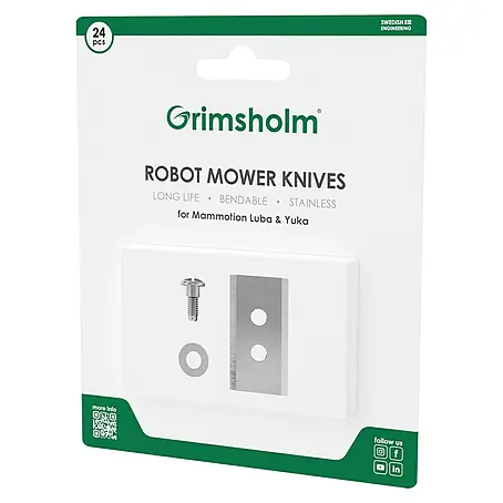 Grimsholm Green  Ersatzmesser-Set für Mähroboter