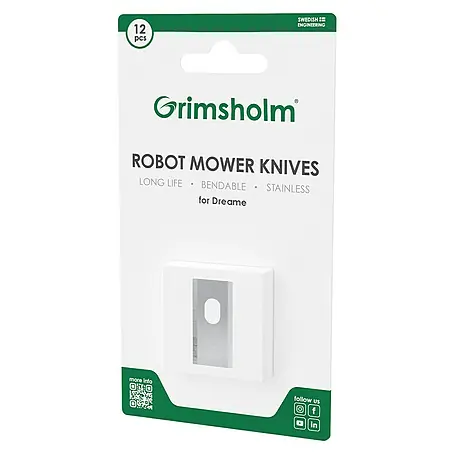 Grimsholm Green  Ersatzmesser-Set für Mähroboter