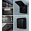 Telluria Pavillon Singolo 4836 inkl. Elektro-Set (Außenmaß inkl. Dachüberstand (B x T): 508 x 388 cm, Stahl, Lichtgrau, Inkl. Innenwandverkleidung, Fenster links & Elektro-Set) | BAUHAUS