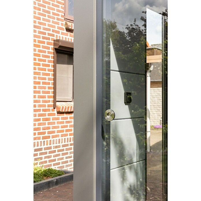 Telluria Schiebewand (267,4 x 200 cm, Glas, Passend für: Telluria Gerätehäuser Lounge S) | BAUHAUS