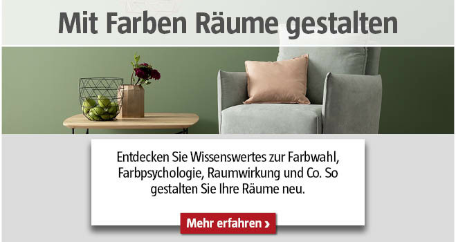 Mit Farben Räume gestalten