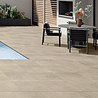 Art-Tec by Palazzo Terrassenfliese (60 x 60 x 2 cm, Creme, Matt)