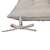 Cojín para silla water resist (45 x 45 x 5 cm, Taupe, 100% poliéster) | BAUHAUS
