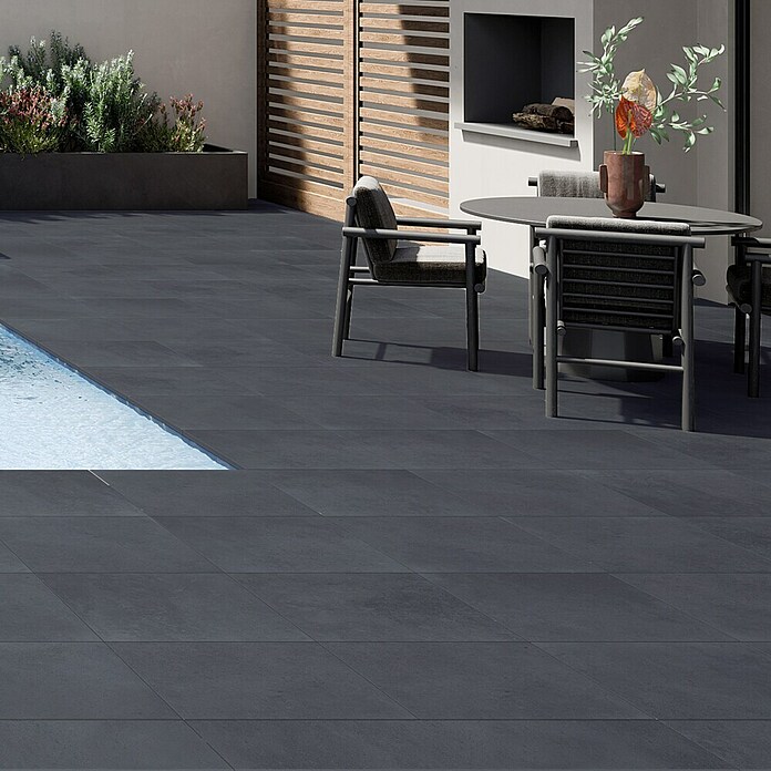 Art-Tec by Palazzo Terrassenfliese (60 x 60 x 2 cm, Onyx, Matt)