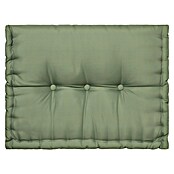 Cojín para respaldo de palet water resist (L x An x Al: 60 x 40 x 10 cm, Verde, 100% poliéster) | BAUHAUS
