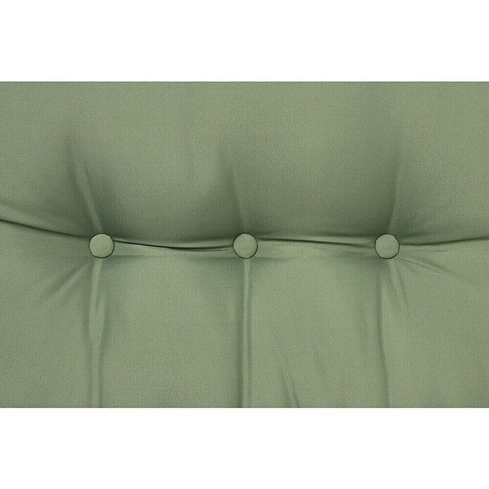 Cojín para respaldo de palet water resist (L x An x Al: 60 x 40 x 10 cm, Verde, 100% poliéster) | BAUHAUS