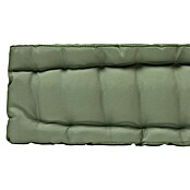Cojín para respaldo de palet water resist (L x An x Al: 60 x 40 x 10 cm, Verde, 100% poliéster) | BAUHAUS