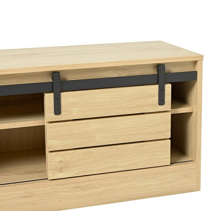 Banco Amla (L x An x Al: 80 x 35 x 48 cm, Madera, Natural) | BAUHAUS
