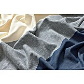Plaid Raya Centro (180 x 260 cm, Marino) | BAUHAUS