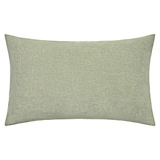 Cojín Chenilla (Verde, 50 x 30 cm, 100% poliéster, 1 ud.)