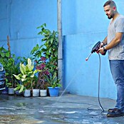 Hidrolimpiadora de alta presión de batería Hydroblast (9,5 bar, 21 V, Capacidad de bombeo: 210 l/h) | BAUHAUS