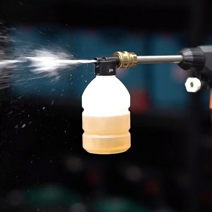 Hidrolimpiadora de alta presión de batería Hydroblast (9,5 bar, 21 V, Capacidad de bombeo: 210 l/h) | BAUHAUS