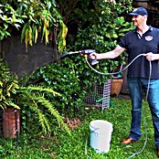 Hidrolimpiadora de alta presión de batería Hydroblast (9,5 bar, 21 V, Capacidad de bombeo: 210 l/h) | BAUHAUS