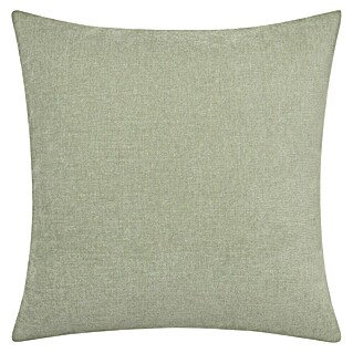 Cojín Chenilla (Verde, 45 x 45 cm, 100% poliéster, 1 ud.)