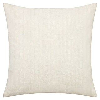 Cojín Chenilla (Crudo, 45 x 45 cm, 100% poliéster, 1 ud.)