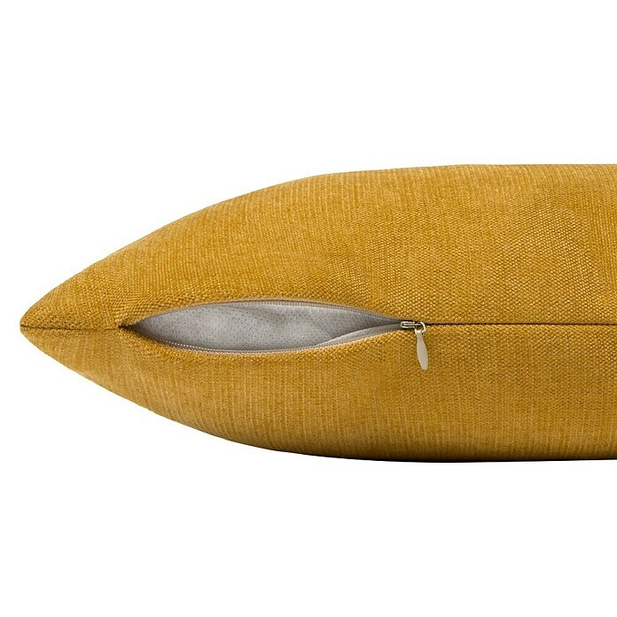 Cojín Chenilla (Mostaza, 50 x 30 cm, 100% poliéster, 1 ud.) | BAUHAUS