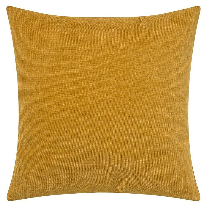 Cojín Chenilla (Mostaza, 45 x 45 cm, 100% poliéster, 1 ud.) | BAUHAUS