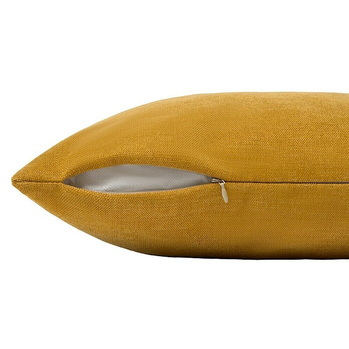 Cojín Chenilla (Mostaza, 45 x 45 cm, 100% poliéster, 1 ud.) | BAUHAUS
