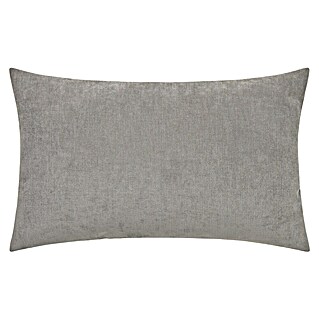 Cojín Chenilla (Gris, 50 x 30 cm, 100% poliéster, 1 ud.)