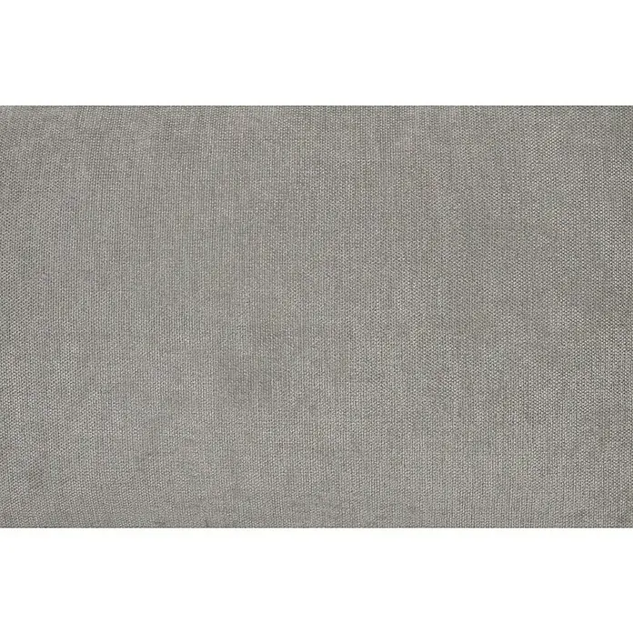 Cojín Chenilla - 30 x 50 cm, Poliéster, Gris, Rectangular - Primer plano de una tela de tapicería de alta calidad en un elegante tono gris, que muestra una textura tejida fina y densa.