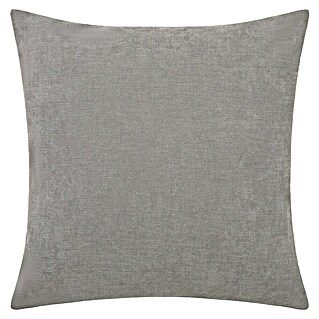 Cojín Chenilla (Gris, 45 x 45 cm, 100% poliéster, 1 ud.)
