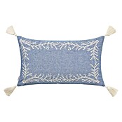 Cojín Irma (Azul, 30 x 50 cm, 100% algodón) | BAUHAUS