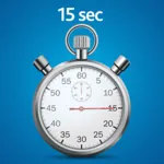 15 Sekunden Aufheizzeit