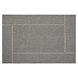 Alfombra exterior reversible In/Out Pespunte (Silver, 230 x 160 cm, Polipropileno)