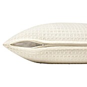 Cojín Waffle (Crudo, 50 x 50 cm, 75% algodón reciclado 25% poliéster) | BAUHAUS