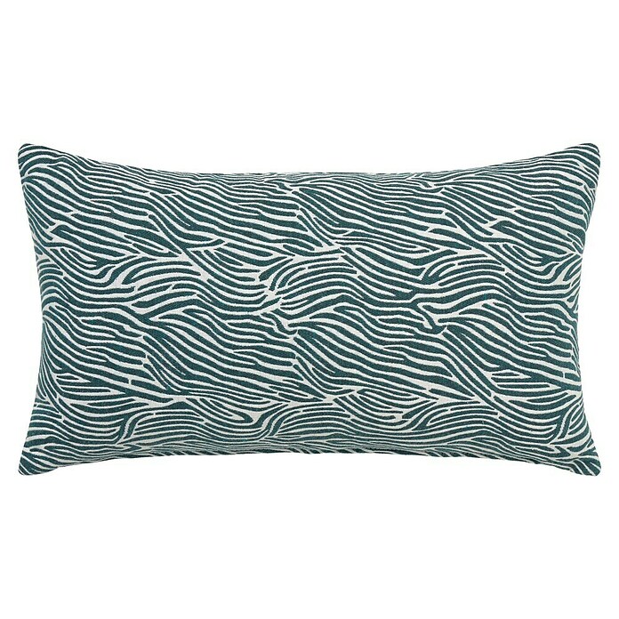 Cojín Jacquard Cebra (Verde, 30 x 50 cm, 58% poliéster y 42% algodón, 1 ud.) | BAUHAUS