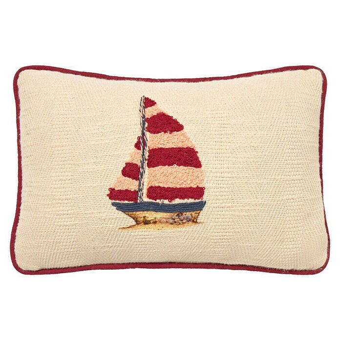 Cojín Velero Sail (Rojo, 20 x 30 cm, 100% algodón) | BAUHAUS