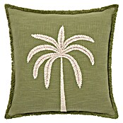 Cojín Palmera (Verde, 45 x 45 cm, 100% algodón) | BAUHAUS