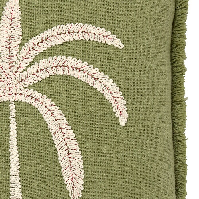 Cojín Palmera (Verde, 45 x 45 cm, 100% algodón) | BAUHAUS