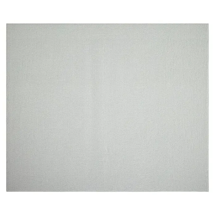 Manta para sofá Multiusos Waffle - Textil, Gris - Primer plano de una textura de lienzo, ideal para proyectos artísticos y estudios de textura detallados.