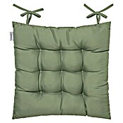 Cojín para silla water resist (45 x 45 x 5 cm, Verde, 100% poliéster) | BAUHAUS
