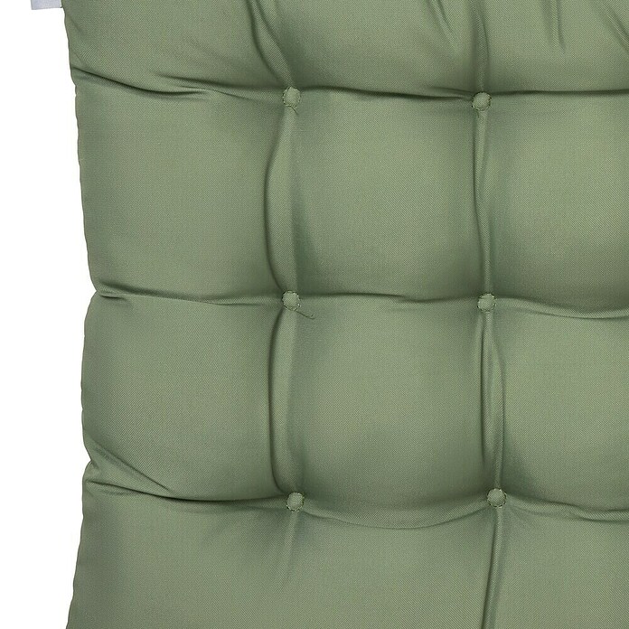 Cojín para silla water resist (45 x 45 x 5 cm, Verde, 100% poliéster) | BAUHAUS