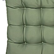 Cojín para silla water resist (45 x 45 x 5 cm, Verde, 100% poliéster) | BAUHAUS