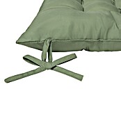Cojín para silla water resist (45 x 45 x 5 cm, Verde, 100% poliéster) | BAUHAUS
