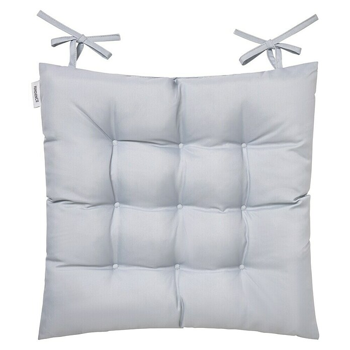 Cojín para silla water resist (45 x 45 x 5 cm, Gris, 100% poliéster) | BAUHAUS